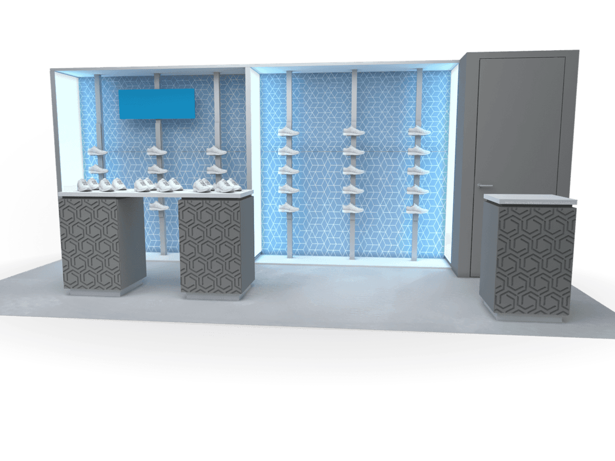 ten by twenty custom exhibit display