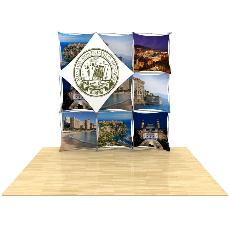 3D Snap 3x3 Charlie Display