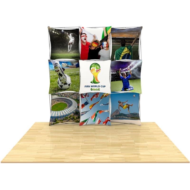 3D Snap 3x3 Alpha Display